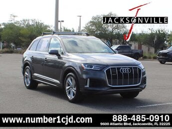 2022 Samurai Gray Metallic Audi Q7 Premium Plus 4 Door SUV AWD Automatic G 3.0L V6 Cylinder Engine3.0