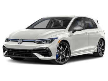 2024 Pure White Volkswagen Golf R Hatchback AWD 4 Door Automatic