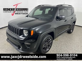 2021 Black Clearcoat Jeep Renegade 80th Anniversary G 2.4L 4 Cylinder Engine2.4 4 Door Automatic