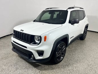 2021 Alpine White Clearcoat Jeep Renegade 80th Anniversary G 2.4L 4 Cylinder Engine2.4 SUV Automatic
