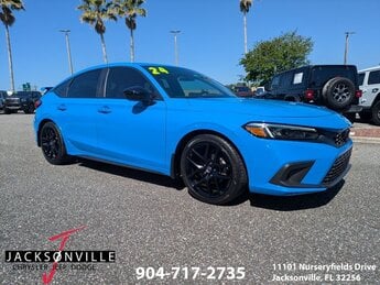 2024 Honda Civic Sport Automatic (CVT) Hatchback 4 Door 2.0L I4 DOHC 16V Engine FWD