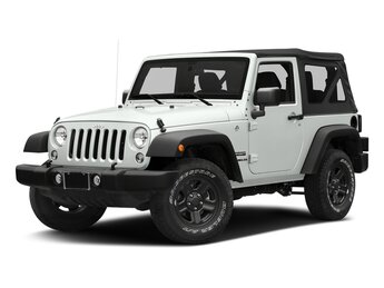 2018 Bright White Clearcoat Jeep Wrangler JK Willys Wheeler SUV 3.6L V6 24V VVT Engine 4X4 2 Door Automatic
