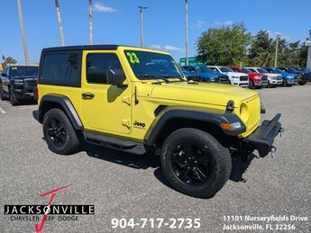 2023 High Velocity Clearcoat Jeep Wrangler Sport S SUV 4X4 2 Door 3.6L V6 24V VVT Engine