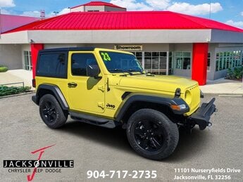 2023 High Velocity Clearcoat Jeep Wrangler Sport S Automatic 3.6L V6 24V VVT Engine SUV