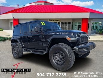 2022 Jeep Wrangler Unlimited High Tide 3.6L V6 24V VVT Engine Automatic 4X4 SUV