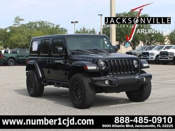 2023 Black Clearcoat Jeep Wrangler High Tide 4X4 Automatic SUV 4 Door