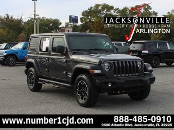 2018 Jeep Wrangler Unlimited Sport S 4 Door Automatic G 3.6L V6 Cylinder Engine3.6 4X4 SUV