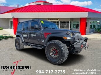 2018 Granite Crystal Metallic Clearcoat Jeep Wrangler Sport S Manual SUV 3.6L V6 24V VVT Engine