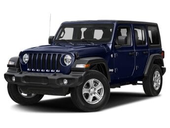 2020 Ocean Blue Metallic Clearcoat Jeep Wrangler Unlimited Sport Automatic 3.6L V6 24V VVT Engine SUV