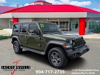2022 Jeep Wrangler Unlimited Sport S SUV 3.0L V6 Turbodiesel Engine 4X4