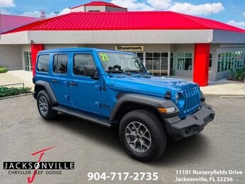 2021 Jeep Wrangler Unlimited Sport S 2.0L I4 DOHC Engine 4 Door 4X4