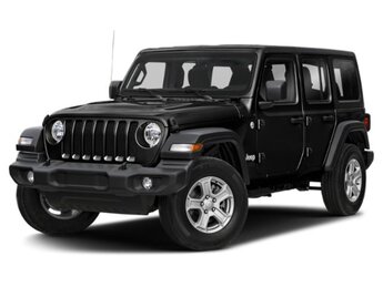 2021 Black Clearcoat Jeep Wrangler Unlimited Willys SUV 2.0L I4 DOHC Engine Automatic 4 Door