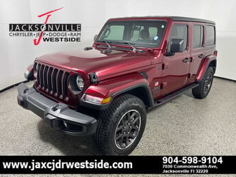 2021 Snazzberry Pearlcoat Jeep Wrangler Unlimited 80th Anniversary Automatic 4 Door 4X4 G 2.0L 4 Cylinder Engine2.0