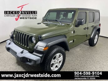 2021 Jeep Wrangler Unlimited Sport S 4 Door SUV 4X4 G 2.0L 4 Cylinder Engine2.0 Automatic