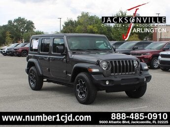 2021 Granite Crystal Metallic Clearcoat Jeep Wrangler Unlimited Sport S 4 Door 4X4 Automatic