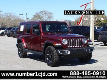 2022 Snazzberry Pearlcoat Jeep Wrangler Unlimited Sahara 4 Door Automatic 4X4