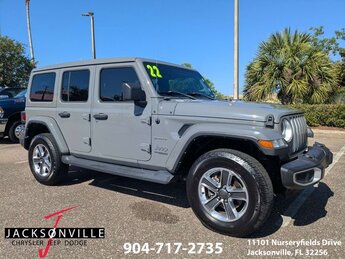 2022 Jeep Wrangler Unlimited Sahara Automatic 4X4 SUV 4 Door 3.6L V6 24V VVT Engine