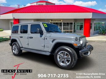 2022 Jeep Wrangler Unlimited Sahara SUV 3.6L V6 24V VVT Engine 4X4