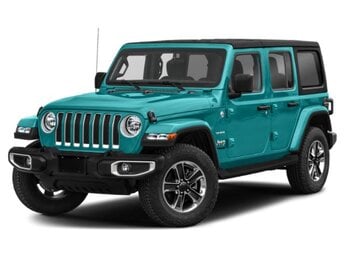 2020 Bikini Pearlcoat Jeep Wrangler Sahara 4 Door 3.6L V6 24V VVT Engine SUV Manual 4X4