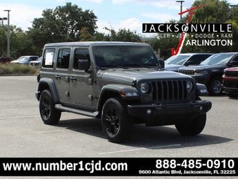 2021 Jeep Wrangler Unlimited Sahara Altitude SUV Automatic 4X4 4 Door G 3.6L V6 Cylinder Engine3.6
