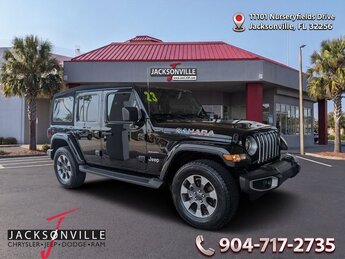 2023 Jeep Wrangler Sahara 4 Door 4X4 3.6L V6 24V VVT Engine Automatic SUV