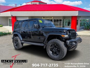 2020 Black Clearcoat Jeep Wrangler Sahara Altitude SUV 4 Door 2.0L I4 DOHC Engine 4X4 Automatic