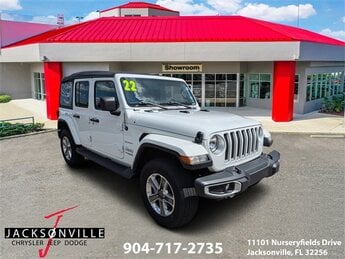 2022 Jeep Wrangler Unlimited Sahara 2.0L I4 DOHC Engine SUV 4X4 4 Door Automatic