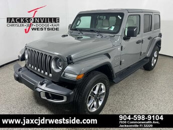 2023 Sting-Gray Clearcoat Jeep Wrangler Sahara 4 Door G 2.0L 4 Cylinder Engine2.0 SUV