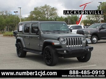 2021 Jeep Wrangler Unlimited Sahara 4 Door 4X4 G 2.0L 4 Cylinder Engine2.0 SUV Automatic