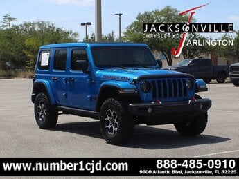 2023 Hydro Blue Pearlcoat Jeep Wrangler Rubicon Automatic G 2.0L 4 Cylinder Engine2.0 4 Door