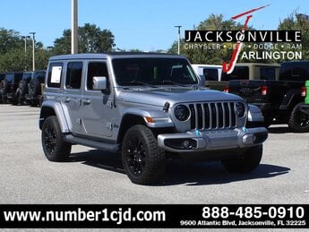 2021 Billet Silver Metallic Clearcoat Jeep Wrangler 4xe Unlimited Sahara High Altitude Automatic 4X4 SUV