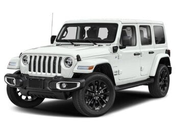 2022 Bright White Clearcoat Jeep Wrangler Unlimited Rubicon SUV 2.0L I4 DOHC Engine Automatic 4 Door 4X4