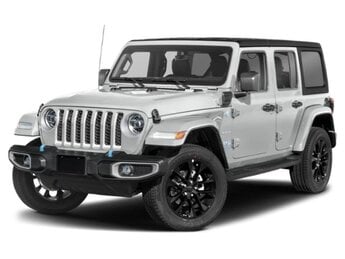 2023 Bright White Clearcoat Jeep Wrangler 4xe Rubicon 4 Door SUV Automatic 4X4