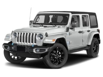 2023 Bright White Clearcoat Jeep Wrangler 4xe Rubicon 4 Door SUV Automatic 4X4