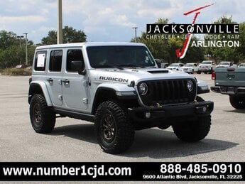 2023 Silver Zynith Clearcoat Jeep Wrangler Rubicon 392 G 6.4L 8 Cylinder Engine6.4 4X4 SUV Automatic