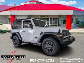2026 Bright White Clearcoat Jeep Wrangler Sport 2.0L I4 DOHC Engine 4X4 2 Door