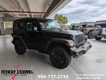 2026 Black Clearcoat Jeep Wrangler Sport SUV 2 Door 4X4