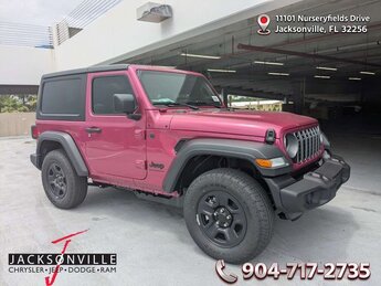 2026 Jeep Wrangler Sport 2.0L I4 DOHC Engine 4X4 Automatic SUV 2 Door