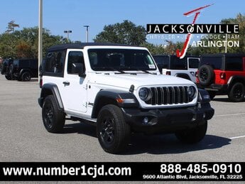 2025 Bright White Clearcoat Jeep Wrangler Sport 2 Door G 2.0L 4 Cylinder Engine2.0 Automatic