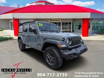 2024 Anvil Clear Coat Jeep Wrangler Sport S 4X4 Automatic SUV 4 Door