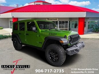 2026 mojito clearcoat Jeep Wrangler Willys 3.6L V6 24V VVT Engine Automatic 4X4 SUV 4 Door