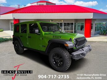 2026 mojito clearcoat Jeep Wrangler Willys SUV 4 Door 3.6L V6 24V VVT Engine Automatic 4X4