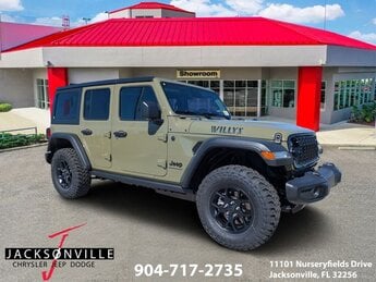 2026 Jeep Wrangler Willys 3.6L V6 24V VVT Engine 4 Door Automatic SUV