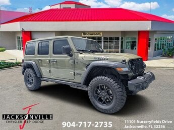 2026 Jeep Wrangler Willys Automatic 3.6L V6 24V VVT Engine 4 Door 4X4 SUV