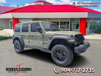 2026 Jeep Wrangler Willys Automatic 3.6L V6 24V VVT Engine SUV