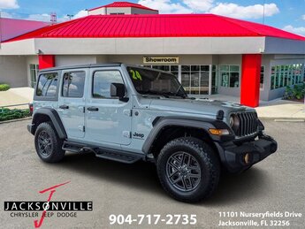 2024 Earl Clearcoat Jeep Wrangler Sport S 3.6L V6 24V VVT Engine SUV Automatic 4 Door