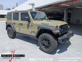 2026 Jeep Wrangler Willys Automatic 4X4 3.6L V6 24V VVT Engine