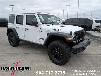2026 Jeep Wrangler Willys 3.6L V6 24V VVT Engine 4X4 Automatic SUV