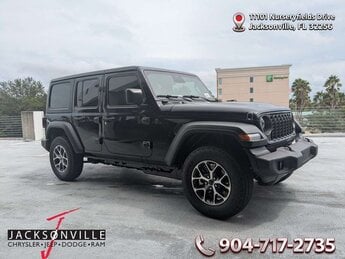 2026 Jeep Wrangler Sport S 4X4 SUV 4 Door 3.6L V6 24V VVT Engine Automatic