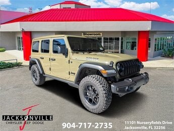 2026 Jeep Wrangler Willys SUV 4 Door Automatic 3.6L V6 24V VVT Engine